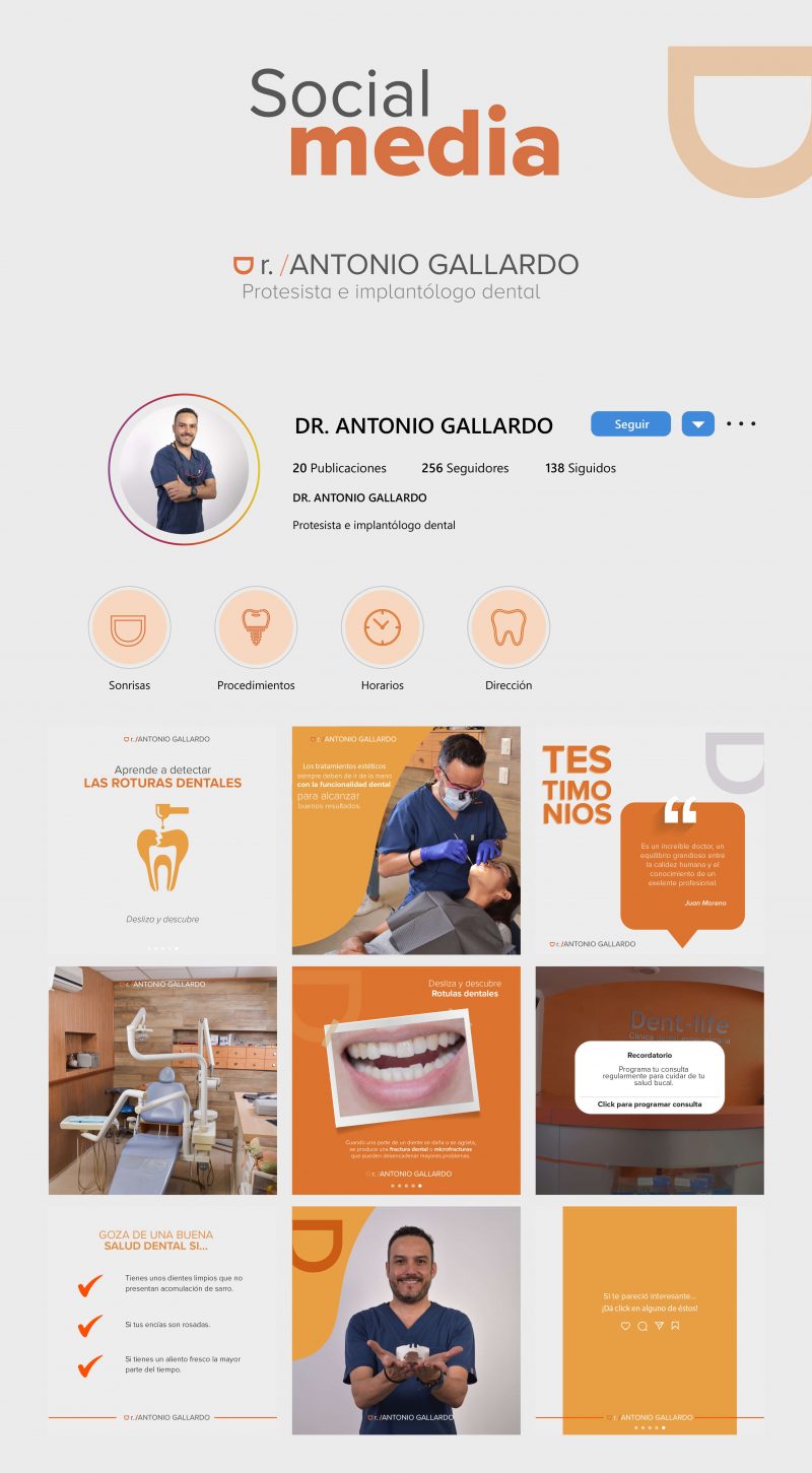 Dr. Antonio Gallardo redes sociales